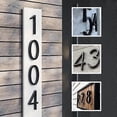 thumbnail image 3 of Black house number and letter 5 inch 12.5 cm high (9), 3 of 5
