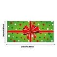thumbnail image 2 of WMQPNNS Christmas Decor Garage Door Cover 7.2X8Ft: Garage Bow wtih Bar & Ropes Holiday Garage Door Banner Decorative Xmas, 2 of 2