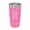 Pink, variant on PrecisionNC Funny Tumblers Mmmm Pi Nerdy Gifts Engraved Stainless Steel Travel Mug Tumbler with Lid 20 ounce Black