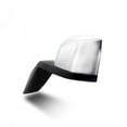 thumbnail image 4 of TORQUE Chrome Hood Mirror Replacement for 2004-2017 Volvo VNL Semi Trucks with Mounting Plate Driver Left Side LHD (TR009-L), 4 of 9