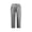 Gray#linen capri pants for women, variant on Women Linen Capris High Waisted Button Knee Length Shorts Elastic Waist Casual Summer Trousers Cuffed Hem Capris 2026 Blue,XXL