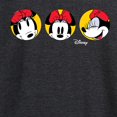 thumbnail image 3 of Disney - Mickey & Friends - Minnie Mouse - All the Faces of Minnie - Women's Lightweight French Terry Long Sleeve Shirt, 3 of 5