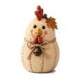 thumbnail image 2 of Eolstice Thanksgiving Farm Resin Ornament, Rustic Farmhouse Animal Figurine, Tabletop Shelf Mantel Home Decoration, Country Collectible Gift, 2 of 7