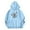 Light Blue, variant on NinXxx Women's Rose Floral Japanese Street Style Hooded Sweatshirt Pink XXL