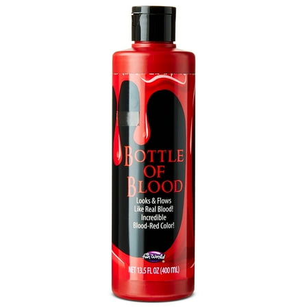 Bottle of Prop Blood Halloween Decoration, by Fun World