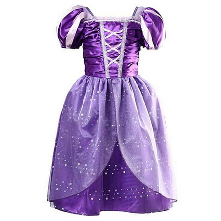 Little Baby Girls Princess Maxi Dress Banquet Party Costume