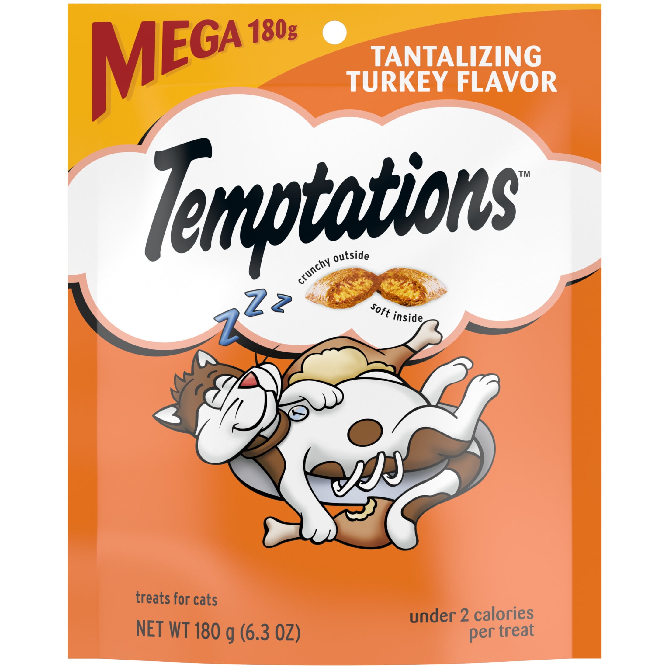 Temptations 6.3 oz Variety Pack: Catnip Fever + Tantalizing Turkey + Tasty Chicken