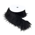 thumbnail image 1 of Yuarrent Shaggy Fabric Cut Handcrafts for Craft Decor Carpet Sofa Tela de costura y artesanía negro, 1 of 1