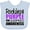 Blue, variant on Inktastic Rocking The Purple for Lupus Awareness Boys or Girls Baby Bib