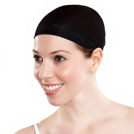 Wig Cap Halloween Accessory, Black (Best Wig Caps For Big Heads)