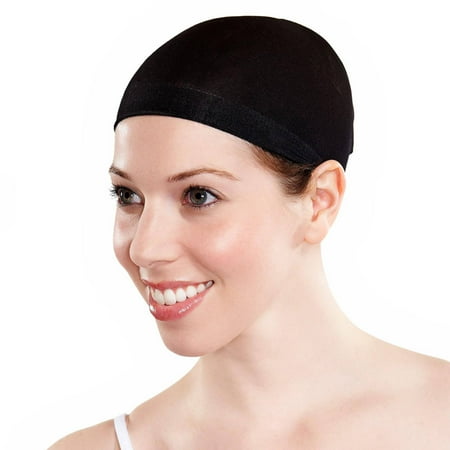 Wig Cap Halloween Accessory, Black (Best Wig Cap For Making Wigs)