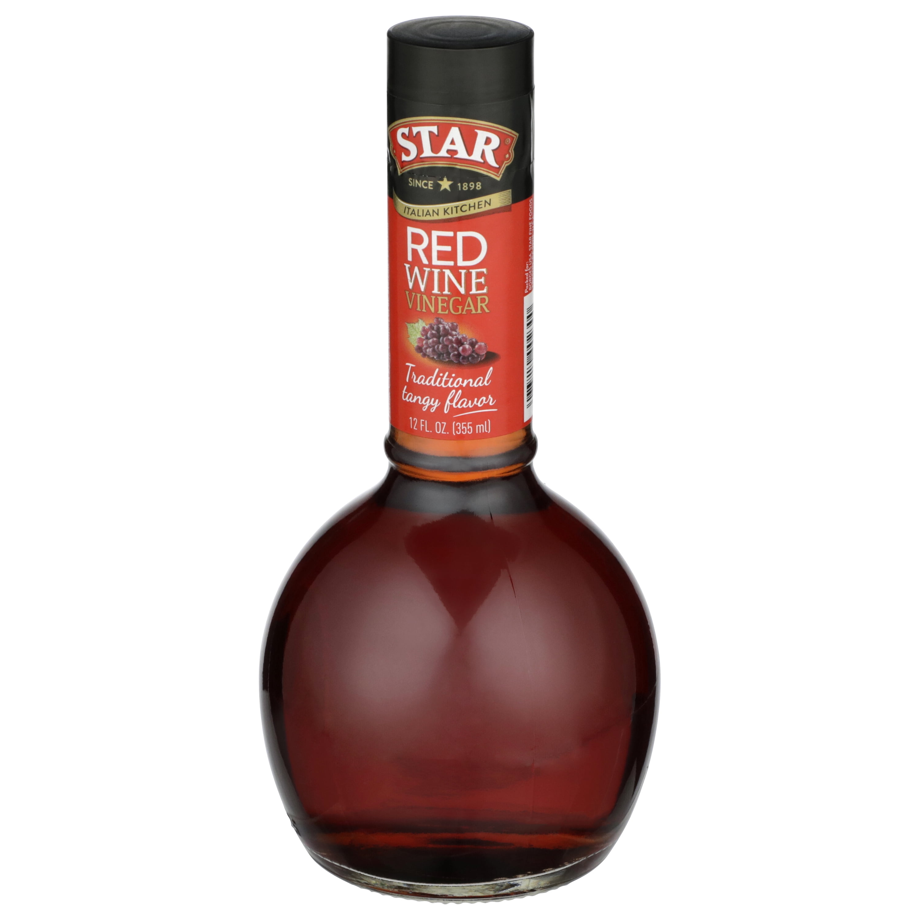 (3 pack) Star Italian Kitchen Red Wine Vinegar, 12 fl oz