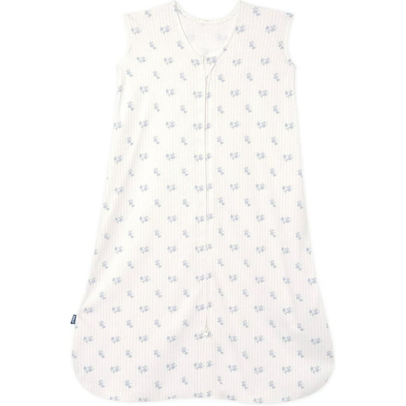 HALO® SleepSack®, 100% Cotton Wearable Blanket, Swaddle Transition Sleeping Bag, TOG 0.5, Floral Vintage Stripe