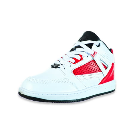 

Phat Farm Boys Mid-Top Sneakers - white/red 12 toddler