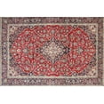 thumbnail image 1 of Ahgly Company Indoor Rectangle Traditional Saffron Red Medallion Area Rugs, 6' x 9', 1 of 6