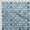 thumbnail image 4 of oneOone Cotton Flex Light Gray Fabric Geometric Quilting Supplies Print Sewing Fabric By The Yard 40 Inch Wide-R2, 4 of 6