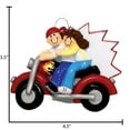 thumbnail image 6 of Personalized Flame Bike Couple Ornaments 2024 - Our First Christmas Together Couple Gifts for Tree, 6 of 10