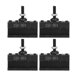 thumbnail image 4 of Portaherramientas, Portaherramientas De Acero De Alta Dureza Y Alta Velocidad, 4 Piezas Para Accesorios CNC Para La Industria Para Uso Profesional Amonsee Tool Post Set, 4 of 8