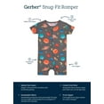 thumbnail image 6 of Gerber Unisex Baby Buttery Soft Short Sleeve Romper with Viscose Made from Eucalyptus, Sizes 0/3M-18M, 6 of 9
