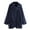 Navy, variant on Womens Long Sleeve Cardigan Winter Solid Fuzzy Fleece Open Front Hooded Jacket Casual Plus Size Lapel batwing Coats Outerwear with Pocket Fall