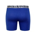 thumbnail image 3 of Bóxer HPC POLO para Hombre, Diseño Largo Liso Deportivo y Transpirable Multicolor 4 Piezas Talla CH, 3 of 4