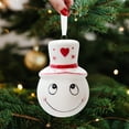 thumbnail image 5 of Nilvkv Christmas Snowman Ceramic Ornaments Home Desktop Table Christmas Scene Decoration Props, Christmas Decorations, CHRlSTMAS-GlFTs, 5 of 6