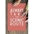 thumbnail image 3 of Always Take the Scenic Route, Simply Said (19x27 inches, Premium 500 Piece Jigsaw Puzzle for Adults and Family, Made in USA), 3 of 4