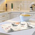 thumbnail image 6 of Mushroom Fern Leaves Berry Dish Drying Mats Kitchen Mat Microfiber Counter Absorbent Dish Pad Drainer Rack 18"x24", 6 of 7