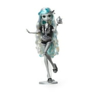 Monster High Doll with Posters, Lagoona Blue in Black and White