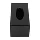thumbnail image 3 of Heitune El Tejido Rectangular Caja De Madera Natural Elegancia Caja De Pañuelos Compatible con La Sala De Estar Dormitorio Cocina (Negro), 3 of 5