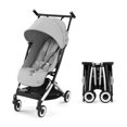 thumbnail image 1 of Cybex Libelle 2 Travel pockit Baby Stroller - Lightweight Carry-On Travel Stroller for Airplane with One-Hand Recline, Compatible with CYBEX Car Seats, Fog Grey, 1 of 5