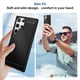 thumbnail image 4 of Funda compatible con Samsung Galaxy S23 Ultra 5G LRH TPU Fibra de carbono negro, 4 of 4