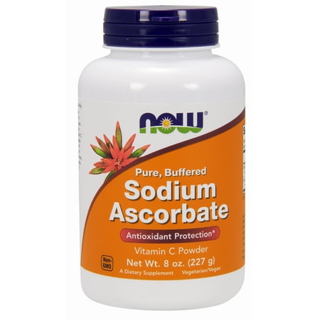 NOW Supplements, Sodium Ascorbate Powder, 8-Ounce (Best Sodium Ascorbate Brands)