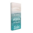 thumbnail image 3 of Stupell Industries Timeless As Tides Beach Quote Graphic Art Gallery Wrapped Canvas Print Wall Art, Design by Marcus Prime, 3 of 7
