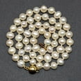 thumbnail image 4 of Veradorna Natural Pearl 7-8mm White Freshwater Pearl Necklaces Earrings Jewelry Set 18'' inch, 4 of 8
