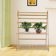 thumbnail image 4 of Back Crossbar Design Flower Shelf, Plant Rack, Indoor For Garden, 4 of 8