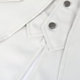 thumbnail image 6 of Fgnfyis Jackets for Men Tuxedo Gentleman Tailcoat Gothic Trench Frock Outfit Coat Performance Winter Coats for Men White XL, 6 of 8