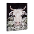 thumbnail image 3 of Stupell Industries Gentle Cow with Florals Canvas Wall Art design by Amanda Hilburn, 20 x 16, 3 of 7