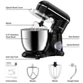 thumbnail image 2 of Batidora de pie CEBORY 3 en 1, 6.5 L, 660 W, 10 velocidades, con accesorios, 2 of 7