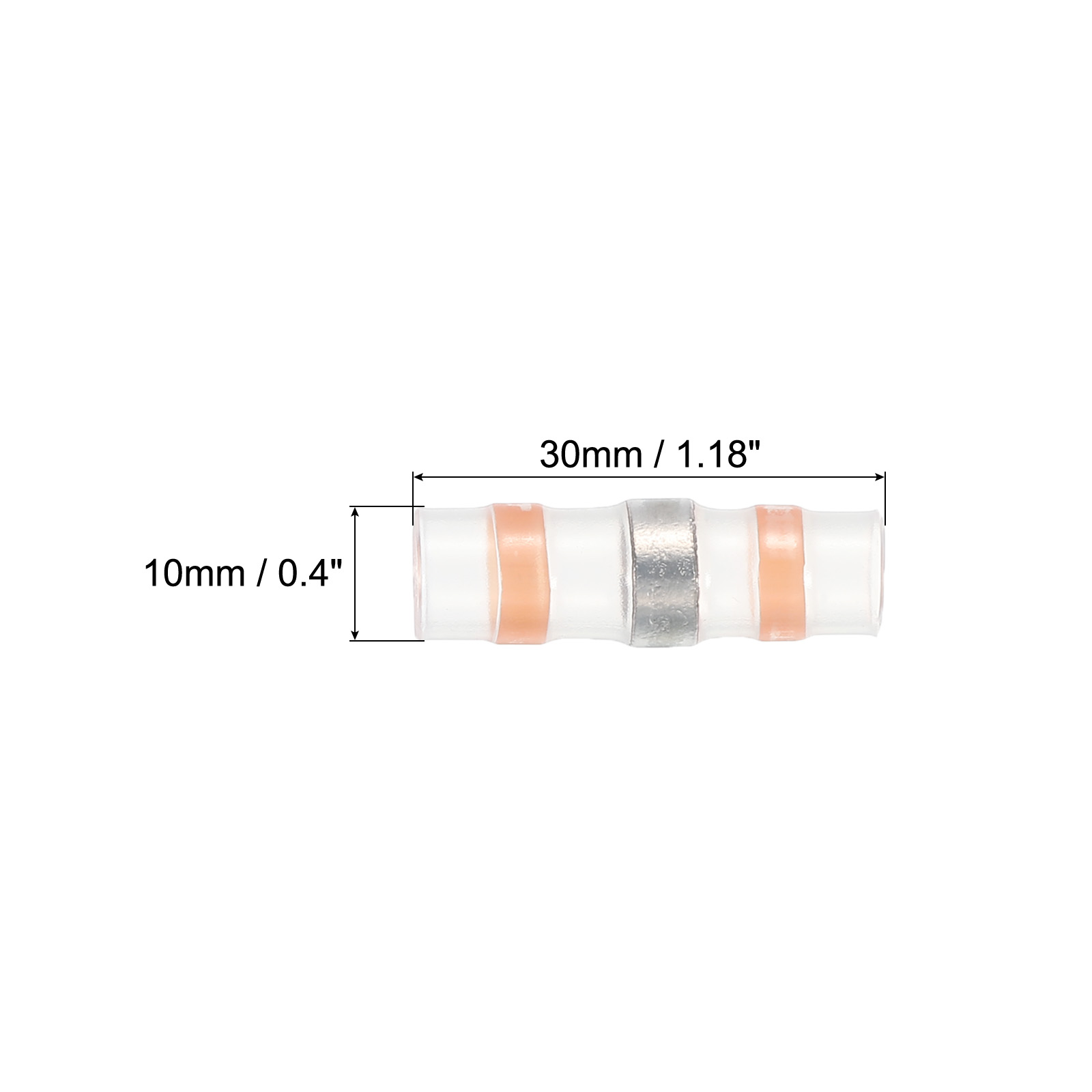 Waterproof Heat Shrink Butt Connectors – 26-8 AWG Wire Splice Terminals