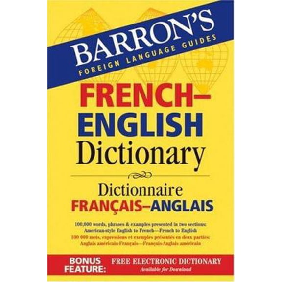 Pre-Owned Barron's French-english Dictionary (Barron's Foreign Language Guides) (English and French Edition) (Vinyl Bound) 0764133306 9780764133305