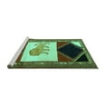 thumbnail image 2 of Ahgly Company Machine Washable Indoor Square Animal Turquoise Blue Traditional Area Rugs, 8' Square, 2 of 4