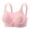 Pink, variant on Ladies Lace Wireless Push up Airy Comfortable Everyday Bras