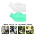 Travel Bottles 1200ml Urinals For Men Plastic Pee Bottles For Men Male Urinals Pee Container Men