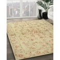 thumbnail image 2 of Ahgly Company Indoor Rectangle Contemporary Brown Gold Abstract Area Rugs, 8' x 10', 2 of 6