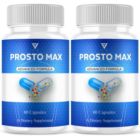 (2 Pack) Prosto Max Prostate Capsules, ProstoMax Overall Health Advanced Formula (120 Capsules)