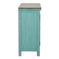 thumbnail image 4 of Kensington Blue 3 Door Accent Cabinet, 4 of 7