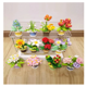 thumbnail image 2 of Juguetes Bloques Flores 12pz Lab.G,  Multicolor, 2 of 5