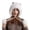A, variant on Cute Pullover Hat with Wool Thickening Hairball Solid Color Wool Knit Ear Hat Leather Winter Hats for Men One Size
