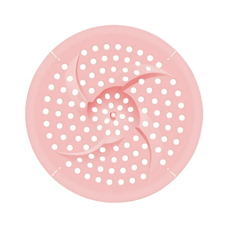 

Xinhuadsh Shower Drain Cover Silicone Suction Cup Fine Holes Round Soft Anti-clogging Floor Shower Drain Bathtub Sink Strainer Hair Catcher Bathroom Accessories
